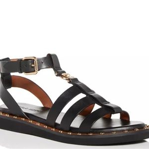 Coach Leather Sandals